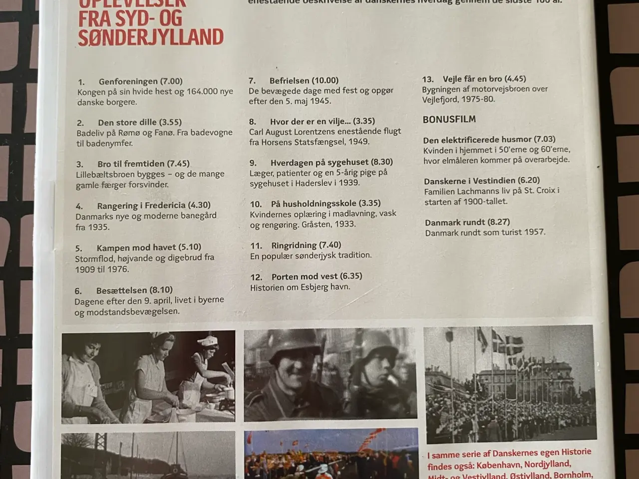 Billede 2 - DVD Oplevelser fra Syd og Sønderjylland 1905 til i