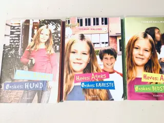3 bind af Agnes serien sælges samlet