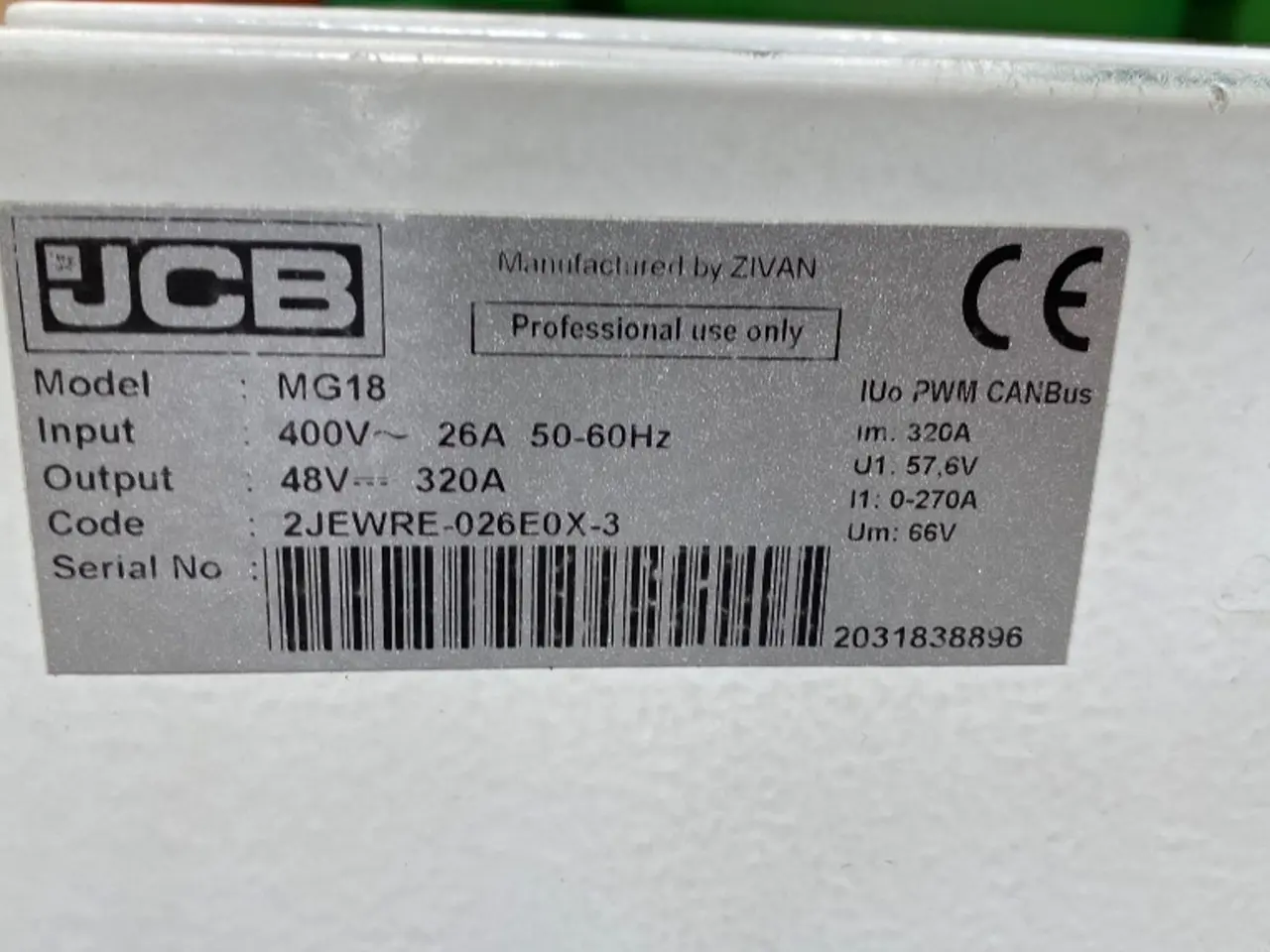 Billede 5 - JCB/ZIVAN MG18 supercharger