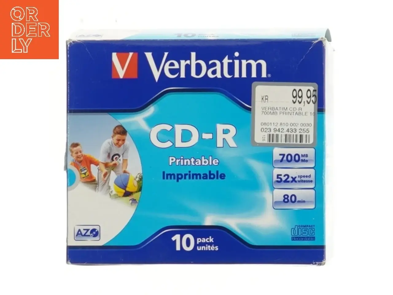 Billede 1 - Verbatim CD-R 10 stk fra Verbatim (str. 13x15 cm)