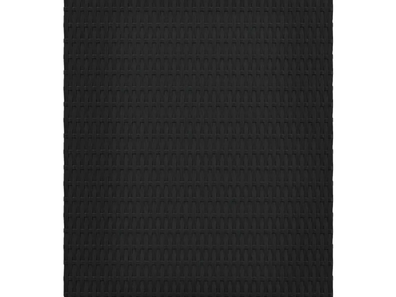 Billede 5 - Haveskab i polyrattan - sort, 198 x 55,5 x 80 cm