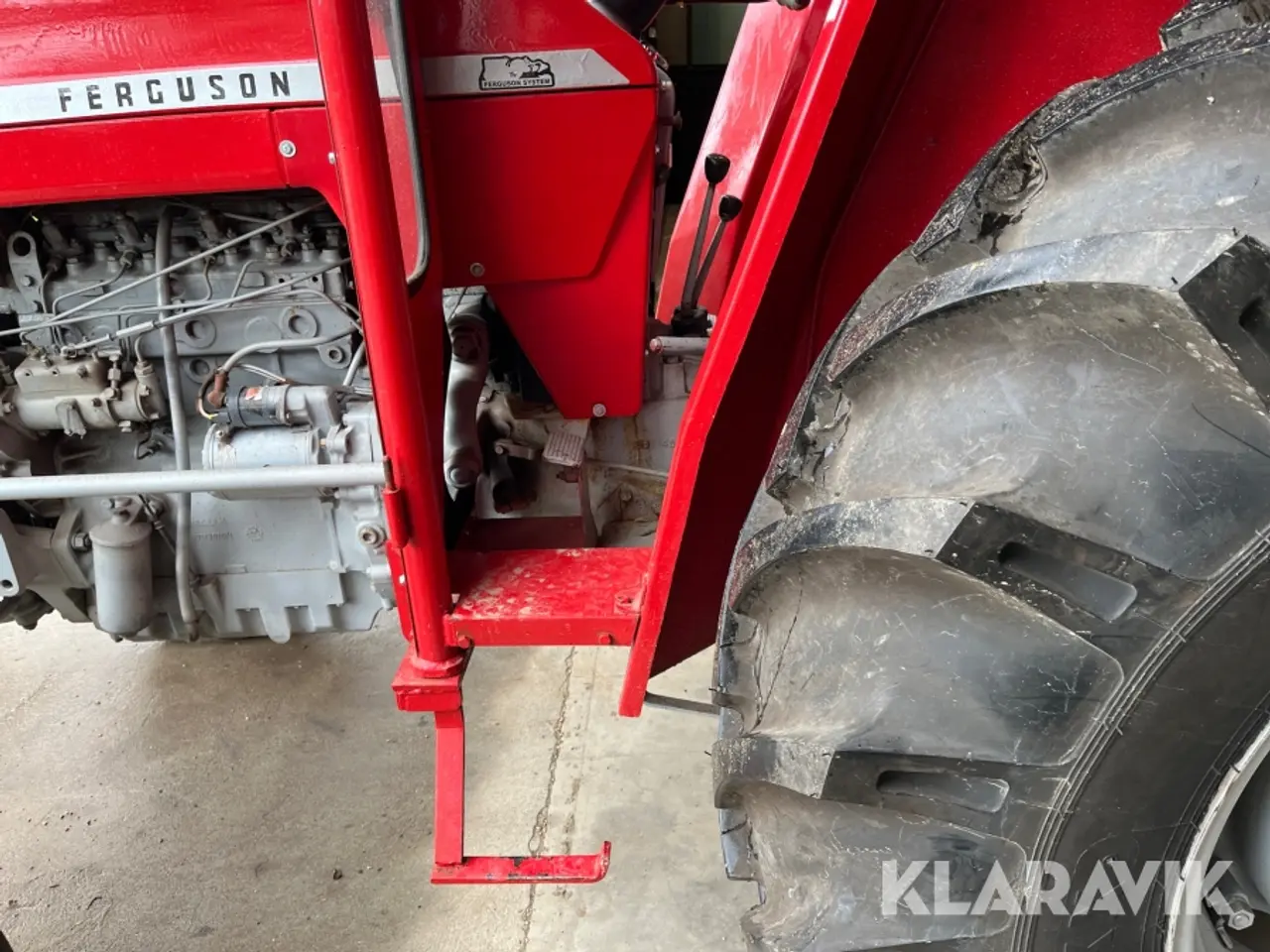 Billede 10 - Veterantraktor Massey-Ferguson 185