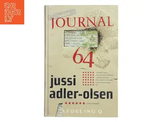 Journal 64 af Jussi Adler-Olsen (Bog)