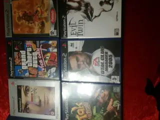 Mange gode PS2 spil fra 40kr pr stk!