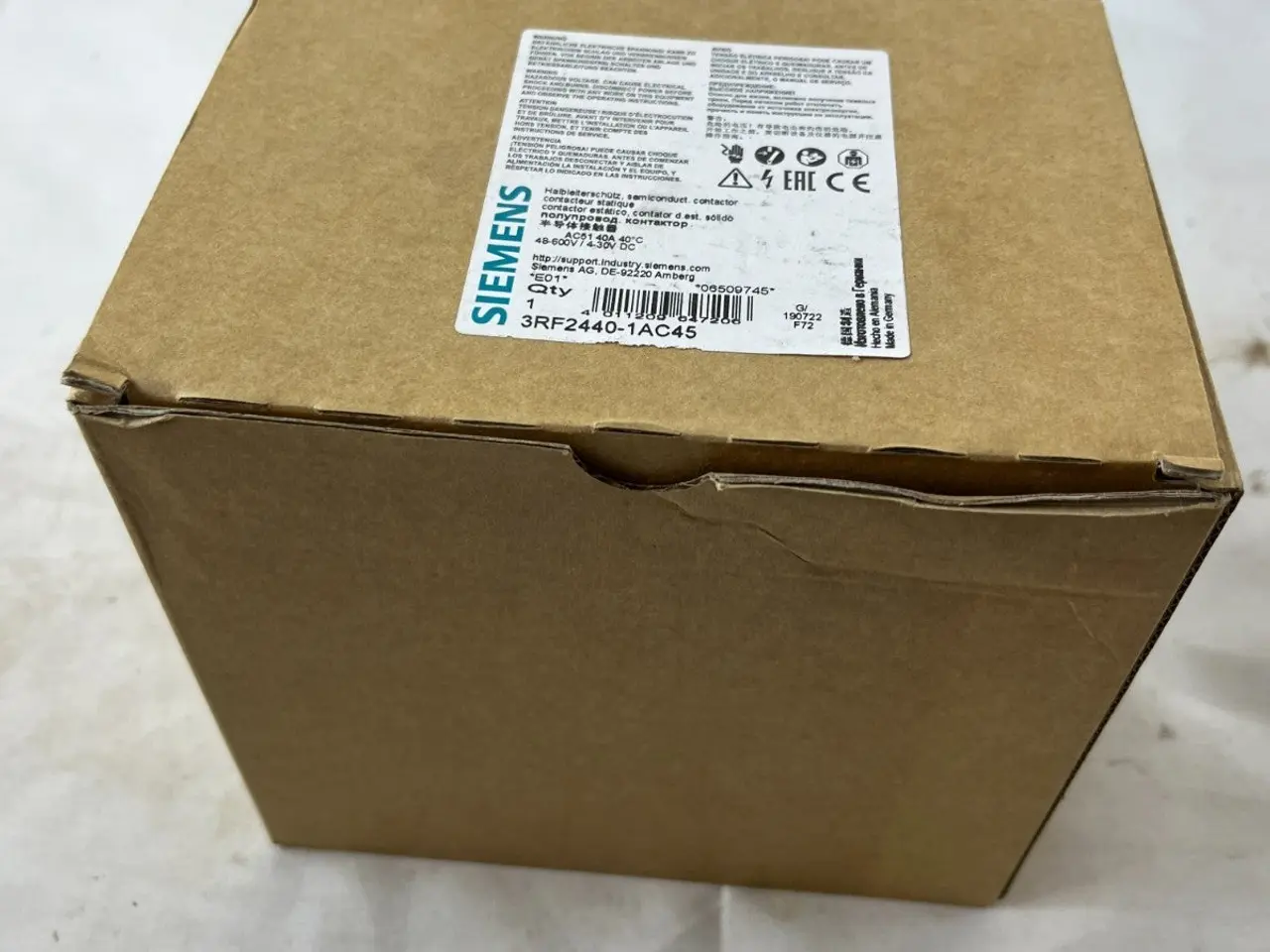 Billede 6 - Siemens 3RF2440-1AC45 Solid State kontaktor 40A