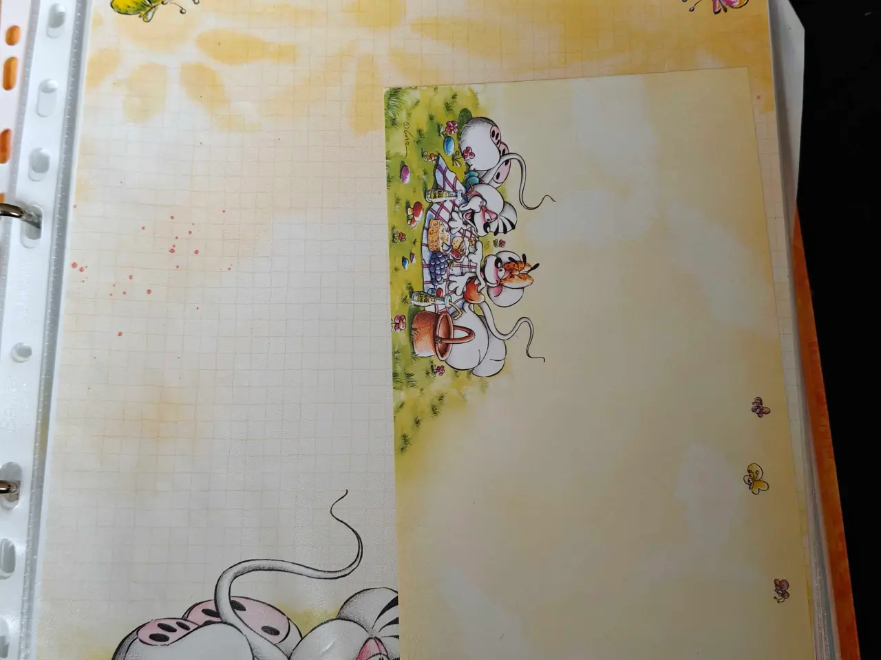 Billede 3 - Diddlepapir i mapper