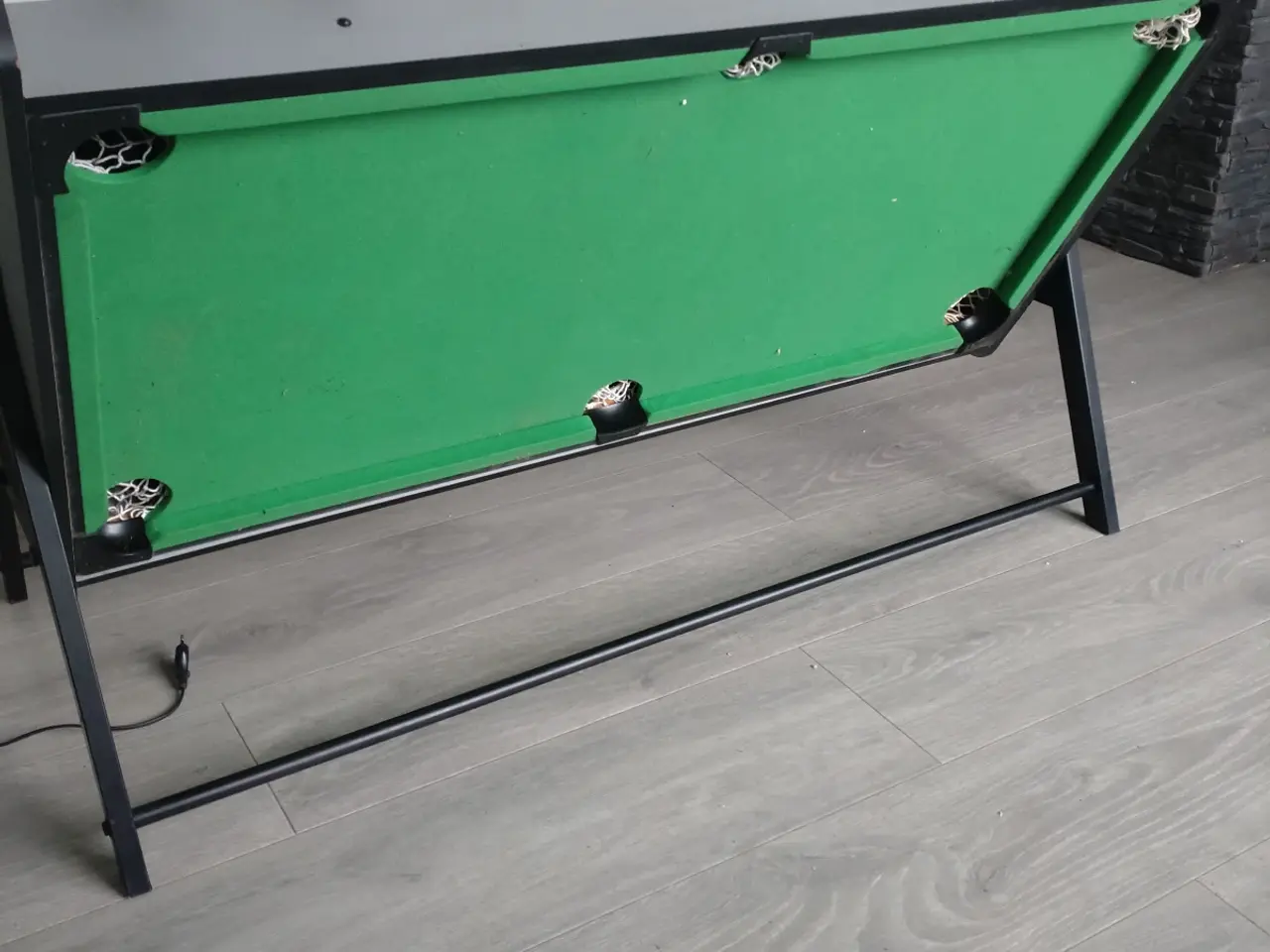 Billede 2 - 3i1 bordfodbold, air hockey og billiard 