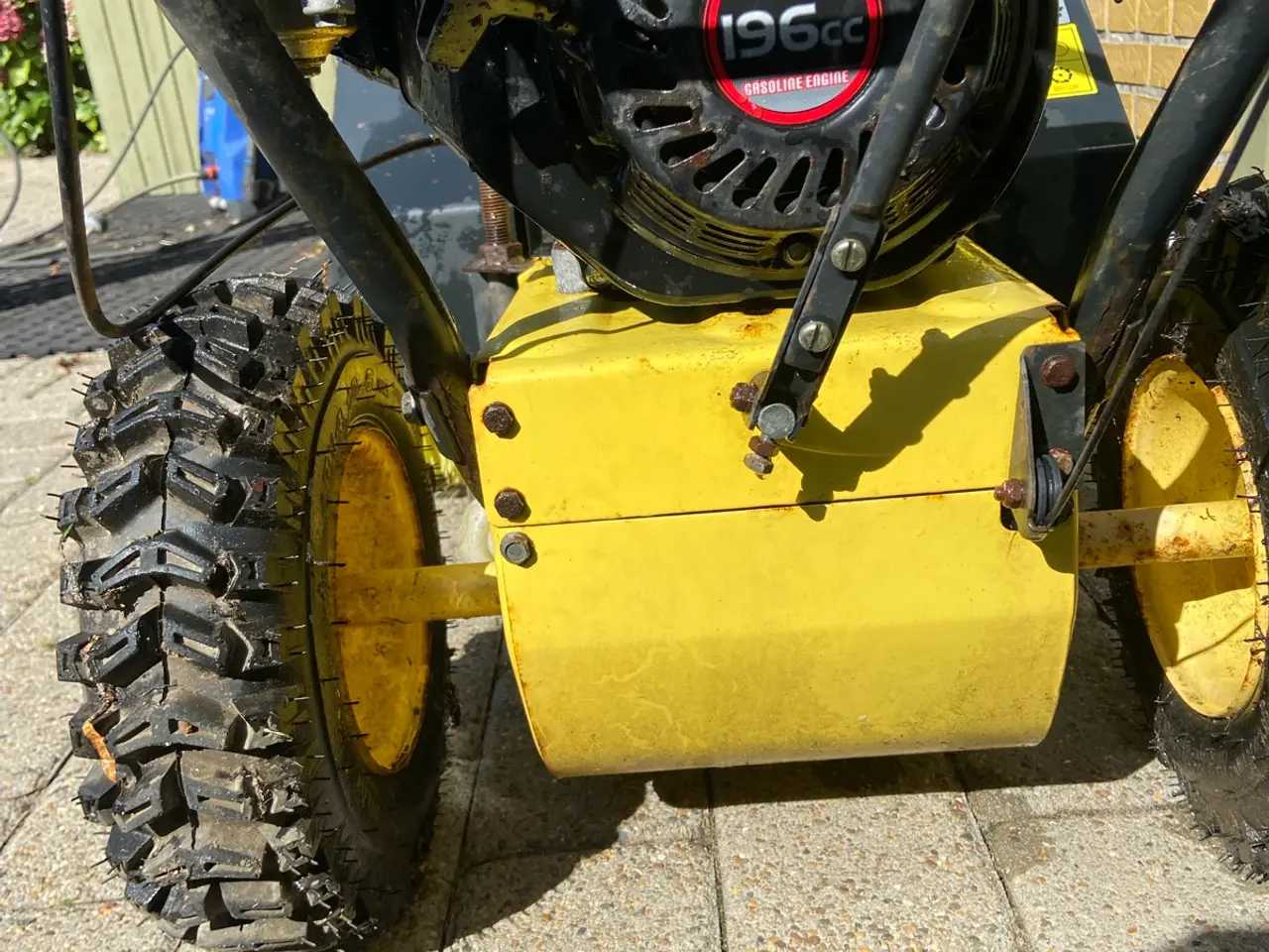 Billede 4 - Texas fejemaskine med Loncin 196cc benzinmotor