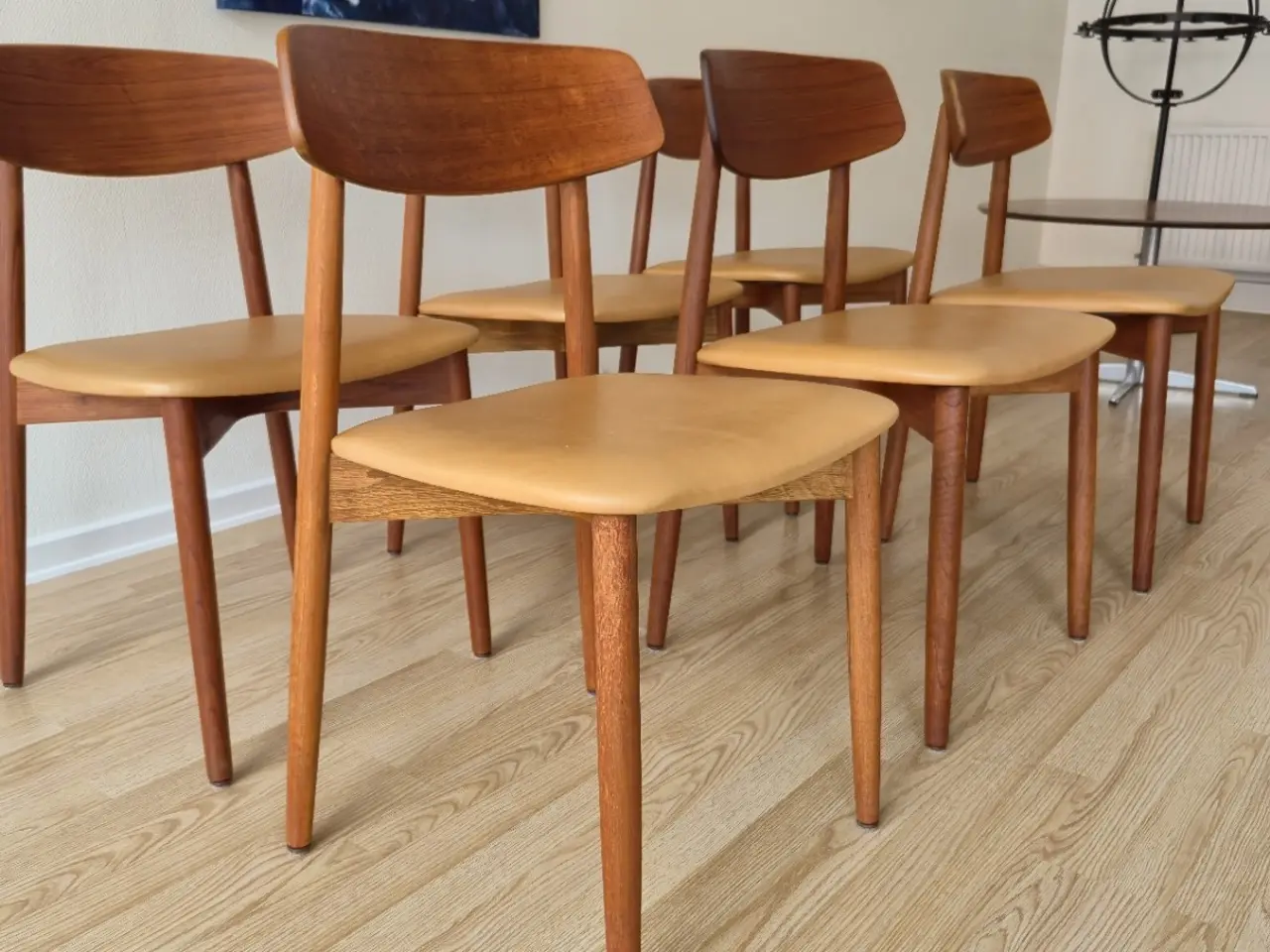Billede 3 - 6 Harry Østergaard teak stole