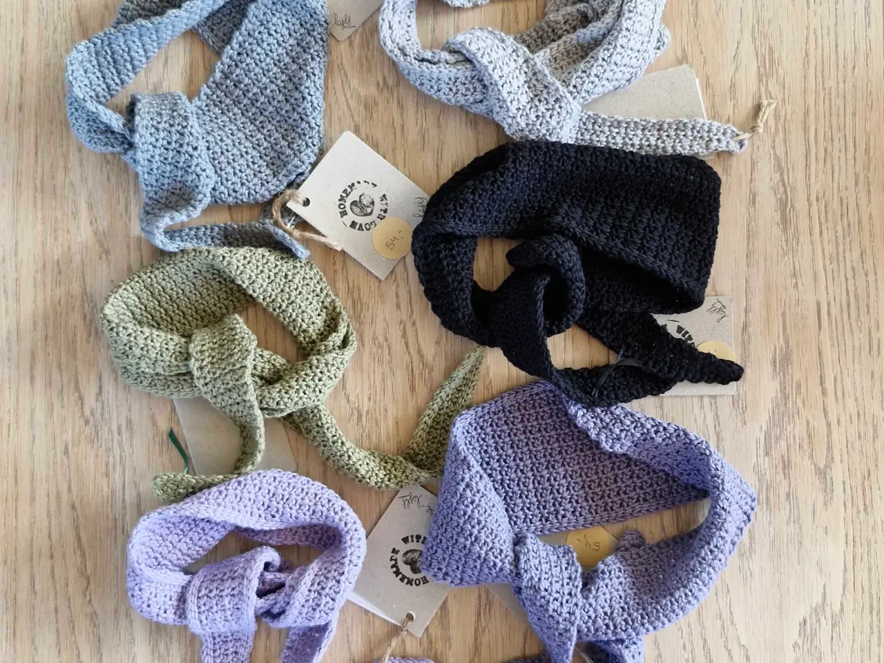 Billede 1 - Helårs tørklæder Handmade 