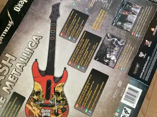 Guitar Hero Metallica PS2-sæt-ubrugt
