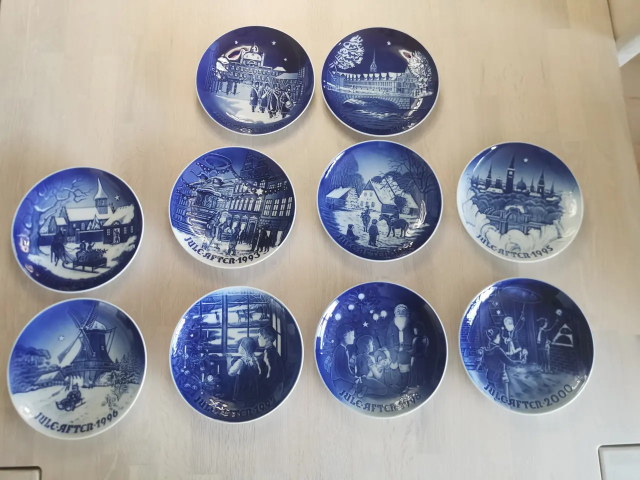 Billede 1 - Bing & Grøndahl juleplatter 1990-2000