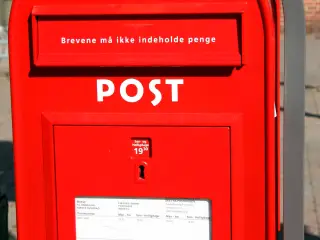 Postdanmark postkasse sælges