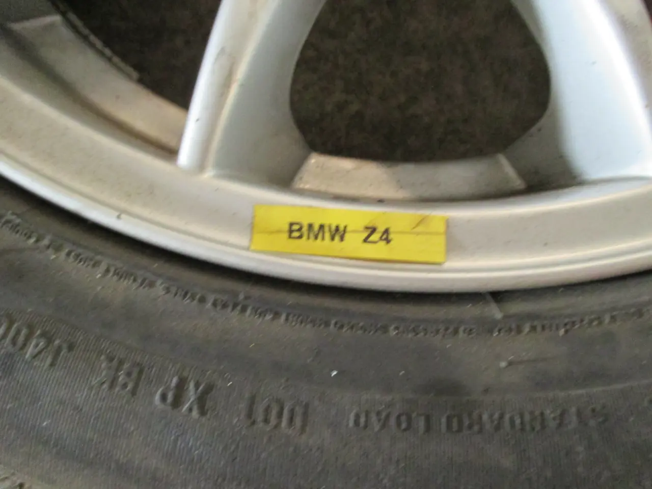 Billede 3 - BMW Z4 Alufælge 7X16" med dæk