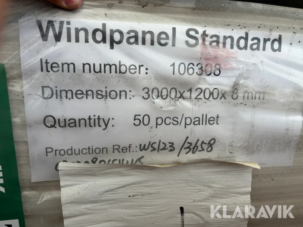 Billede 2 - Vindspærreplader Ivarsson Windpanel Standard 50 styk 1 palle