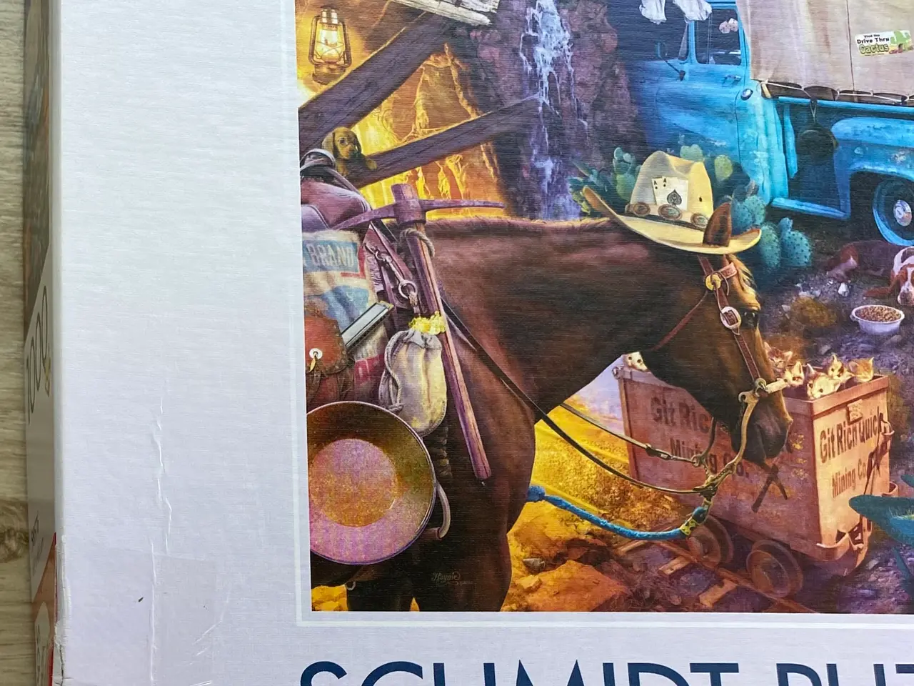 Billede 2 - (NY) Romantic Wild West Camping 1000 brikker
