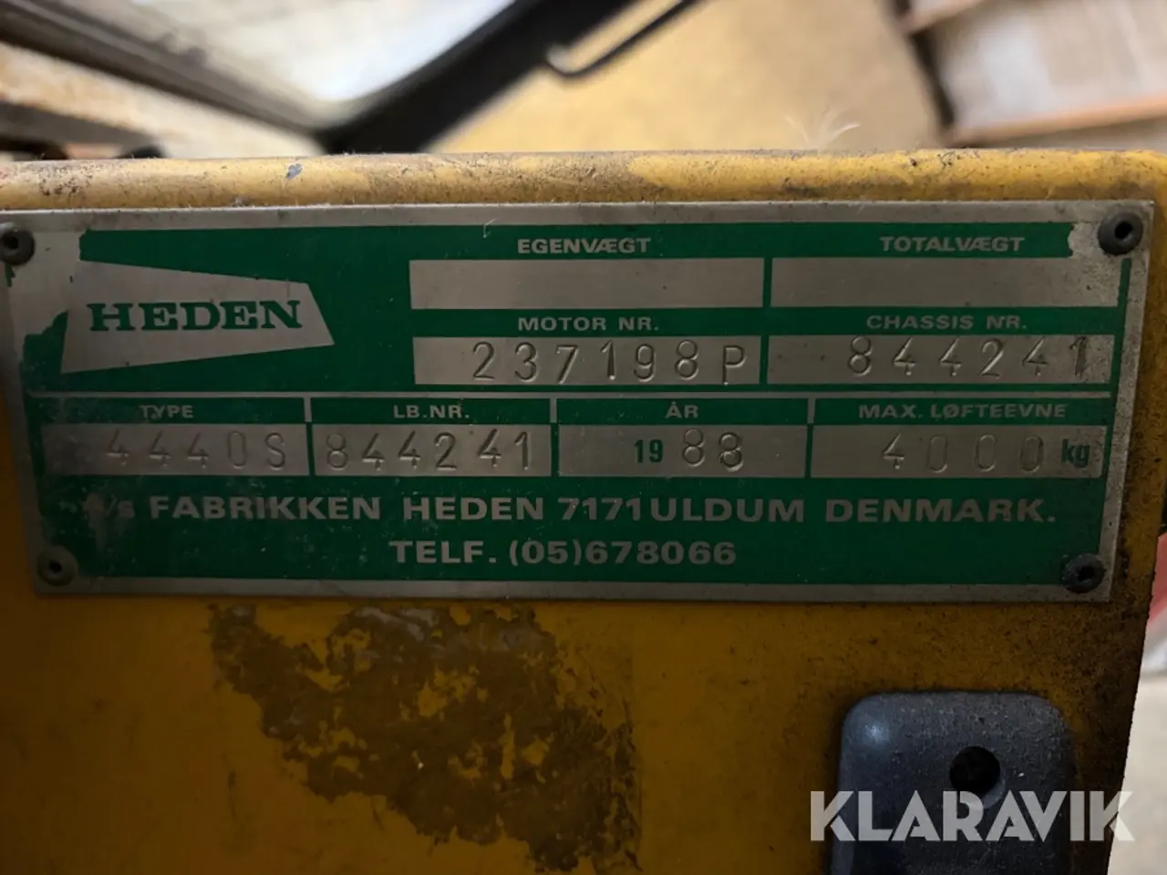 Billede 5 - Gas-Truck Heden 4440 - 4000kg