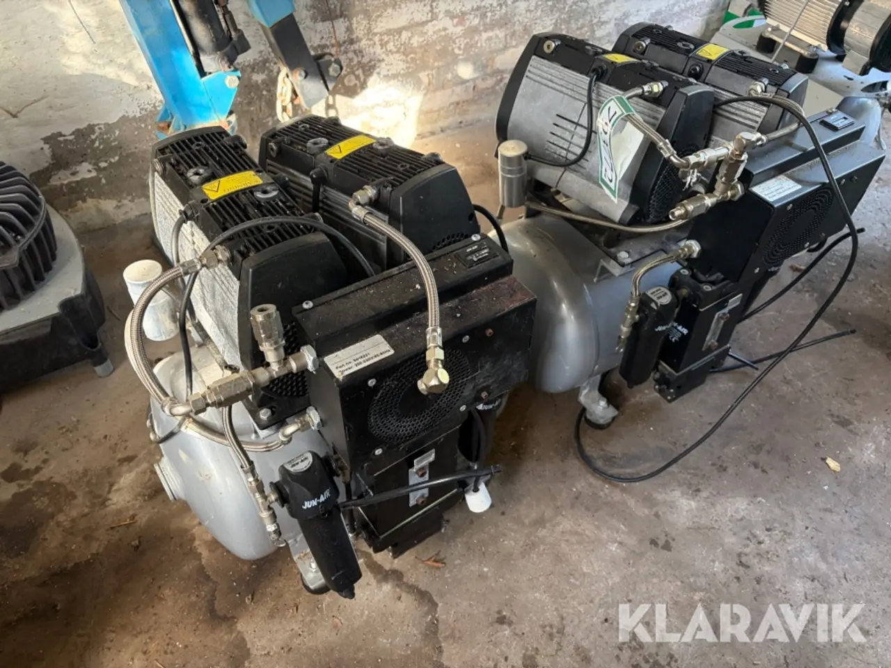 Billede 1 - 2 stk. Jun-Air kompressoranlæg JUN-AIR OF302