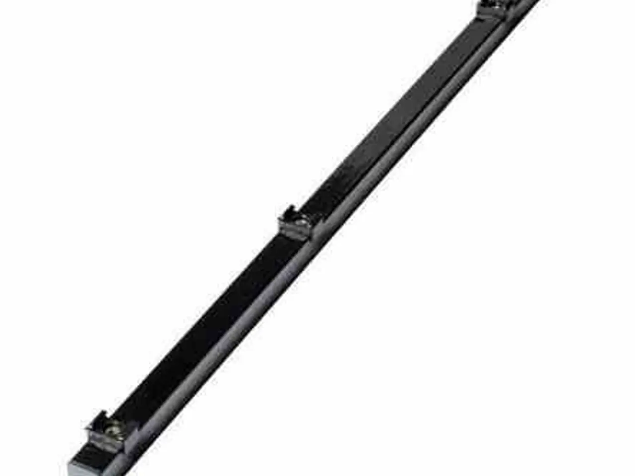 Billede 1 - 8 stk Stolper til panel-X havehegn Sort 4x4x150 cm