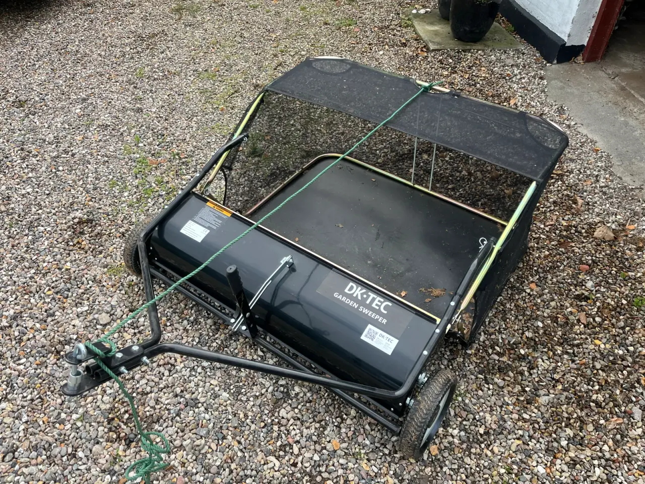 Billede 1 - DK-tec 42" græs- og løvopsamler