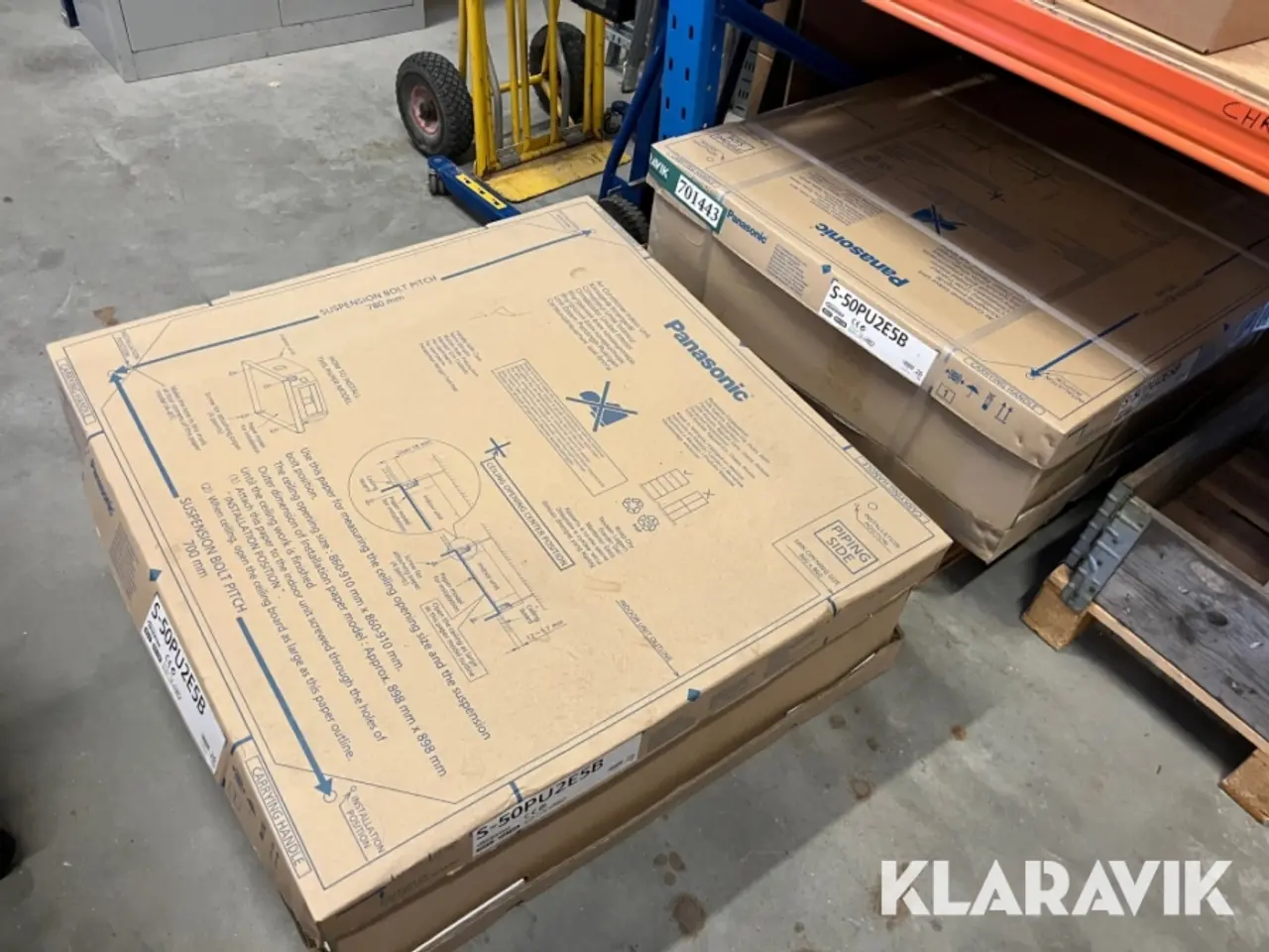 Billede 1 - Luftinddel Panasonic S-50PU2E5B, 2 Styk
