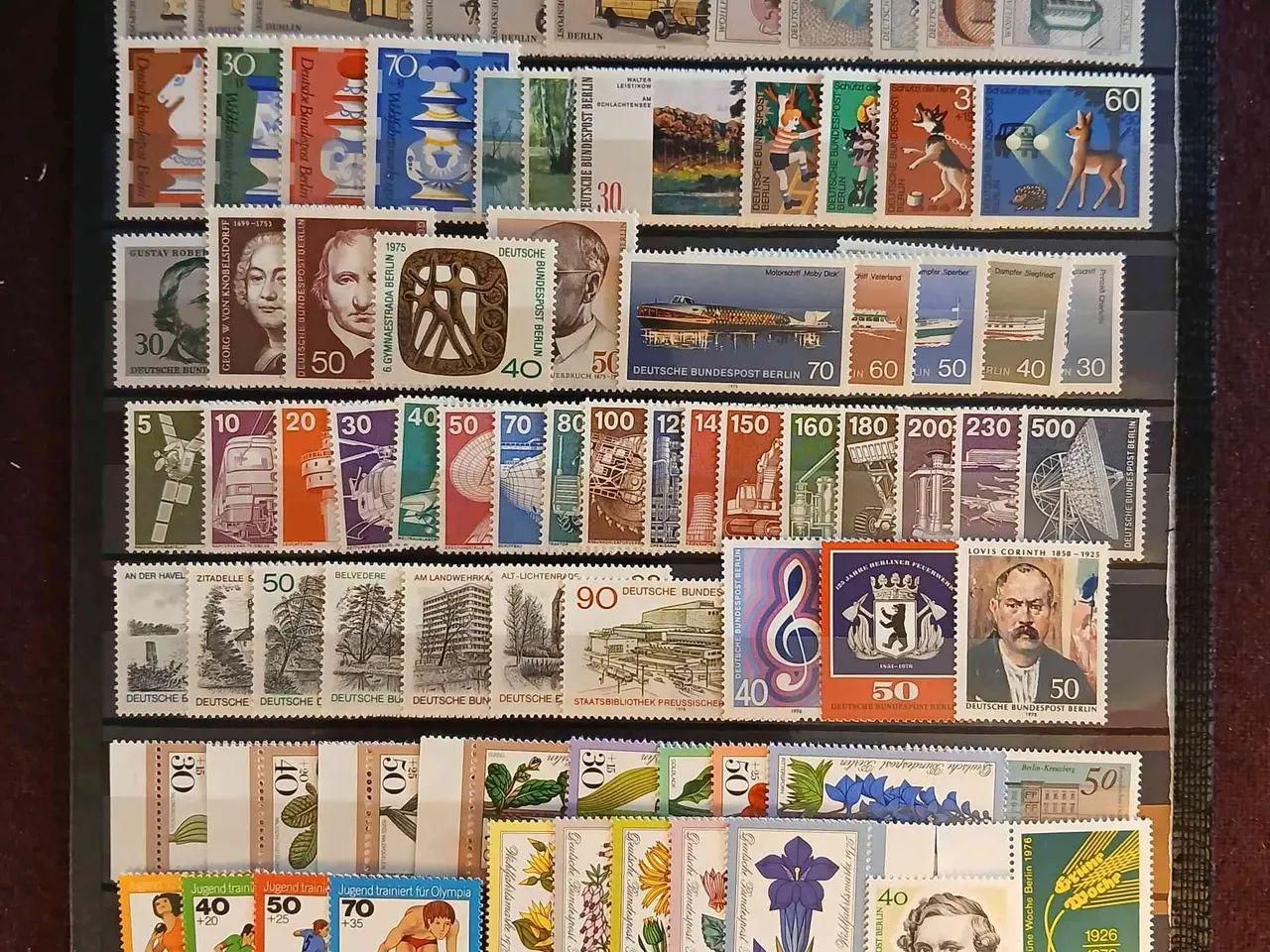 Billede 2 - Berlin (444) 4 plancher, godt udvalg af postfriske