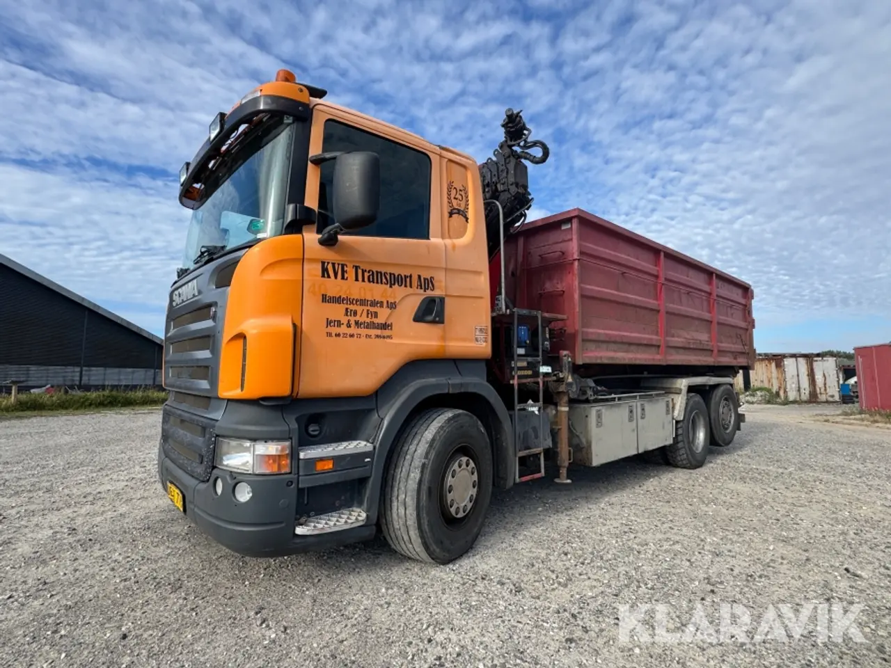Billede 1 - Lastbil med kran Scania R 340, 6X2/4 Container
