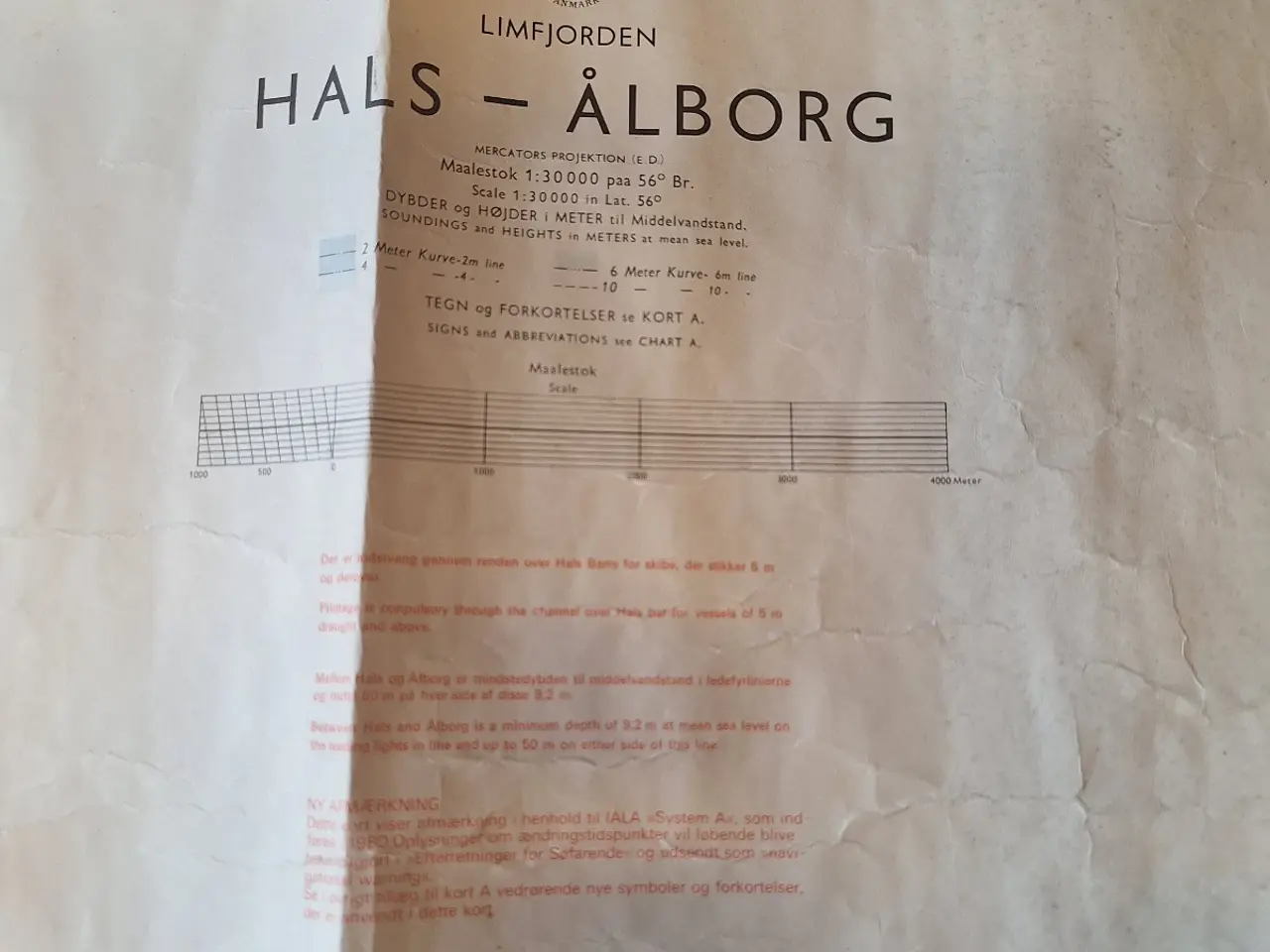Billede 1 - Kort over limfjorden