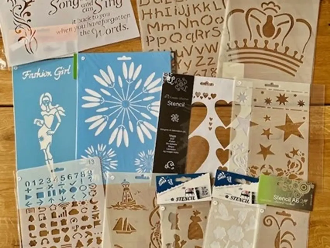 Billede 8 - Vareparti med 700 stencils, eller mindre partier