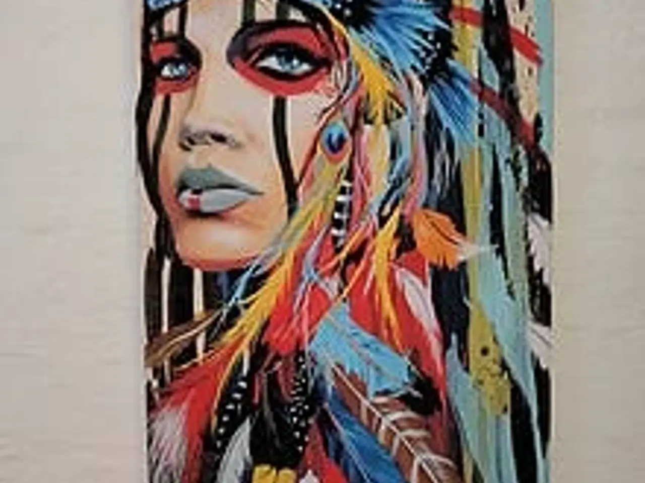 Billede 3 - Canvas indianer billeder