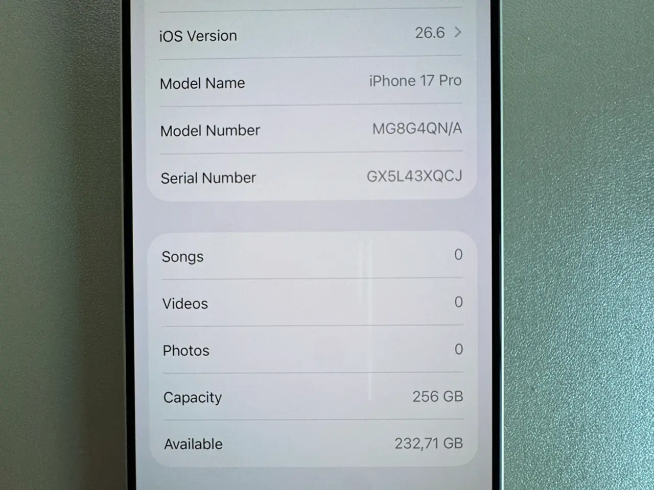 Billede 3 - Apple iPhone 17 Pro 256 GB sølv