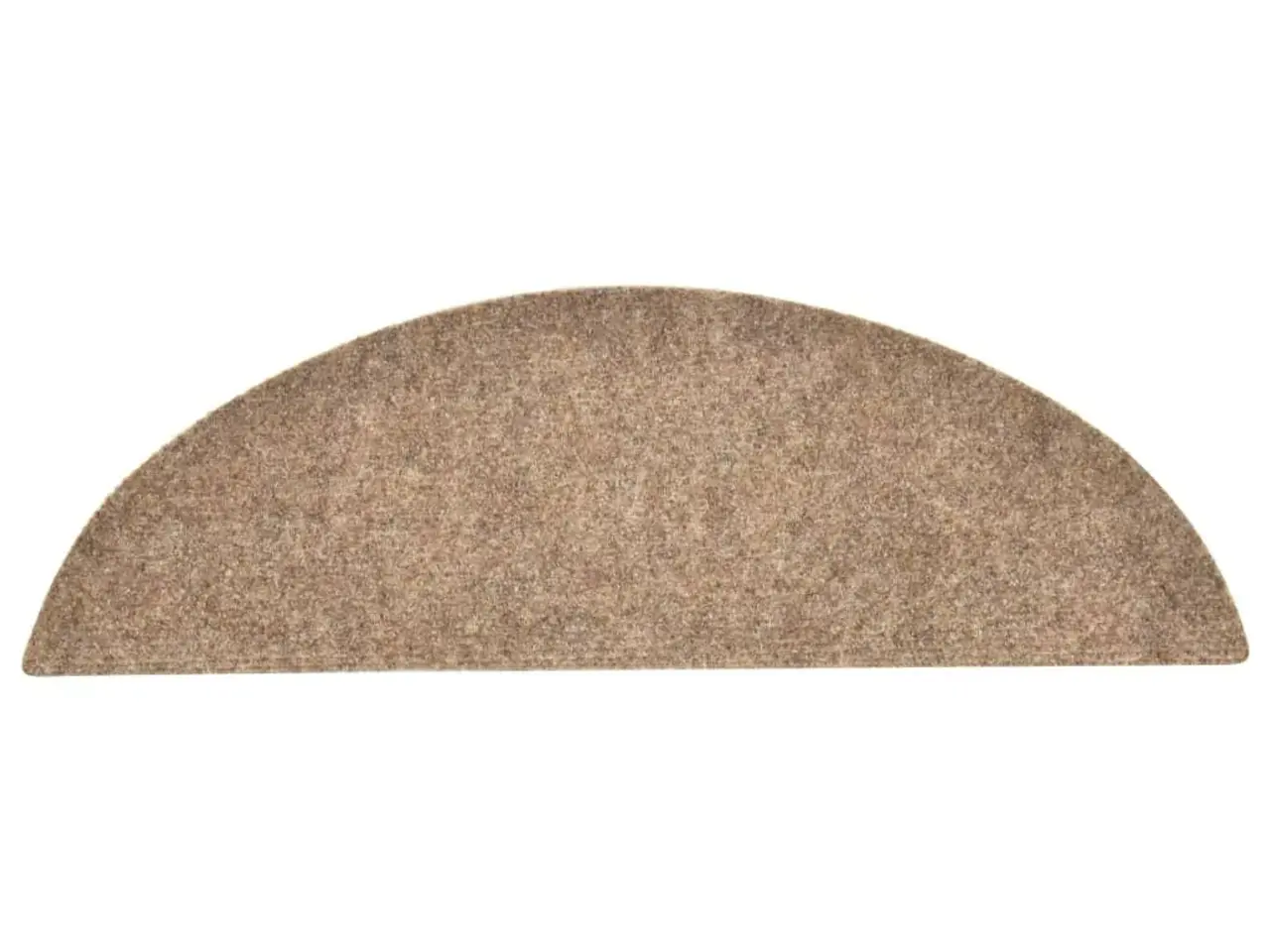 Billede 6 - Selvklæbende trappemåtter - 15 stk. halvrunde 56×17×3 cm, beige