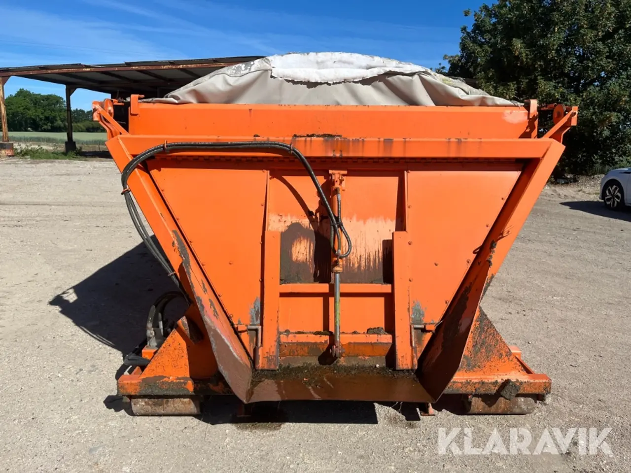 Billede 7 - Containerlad Asfalt Isoleret
