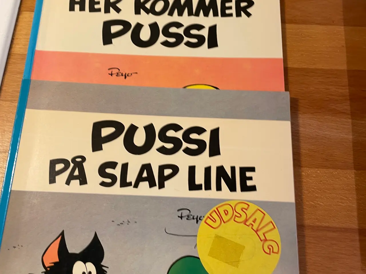 Billede 1 - Pussi tegneserie se tekst