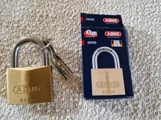 Abus hængelås 65/40 Nøgle 403.