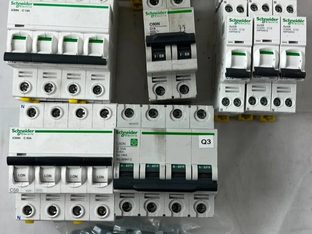 Billede 1 - Schneider Electric iC60N Acti9 Breaker RCCB parti