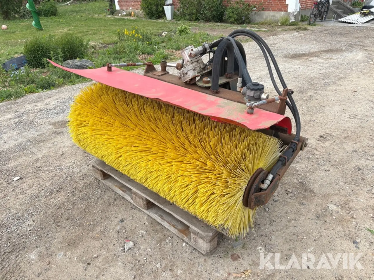 Billede 2 - Hydraulisk fejekost - Arbejdsbredde 1.30 meter