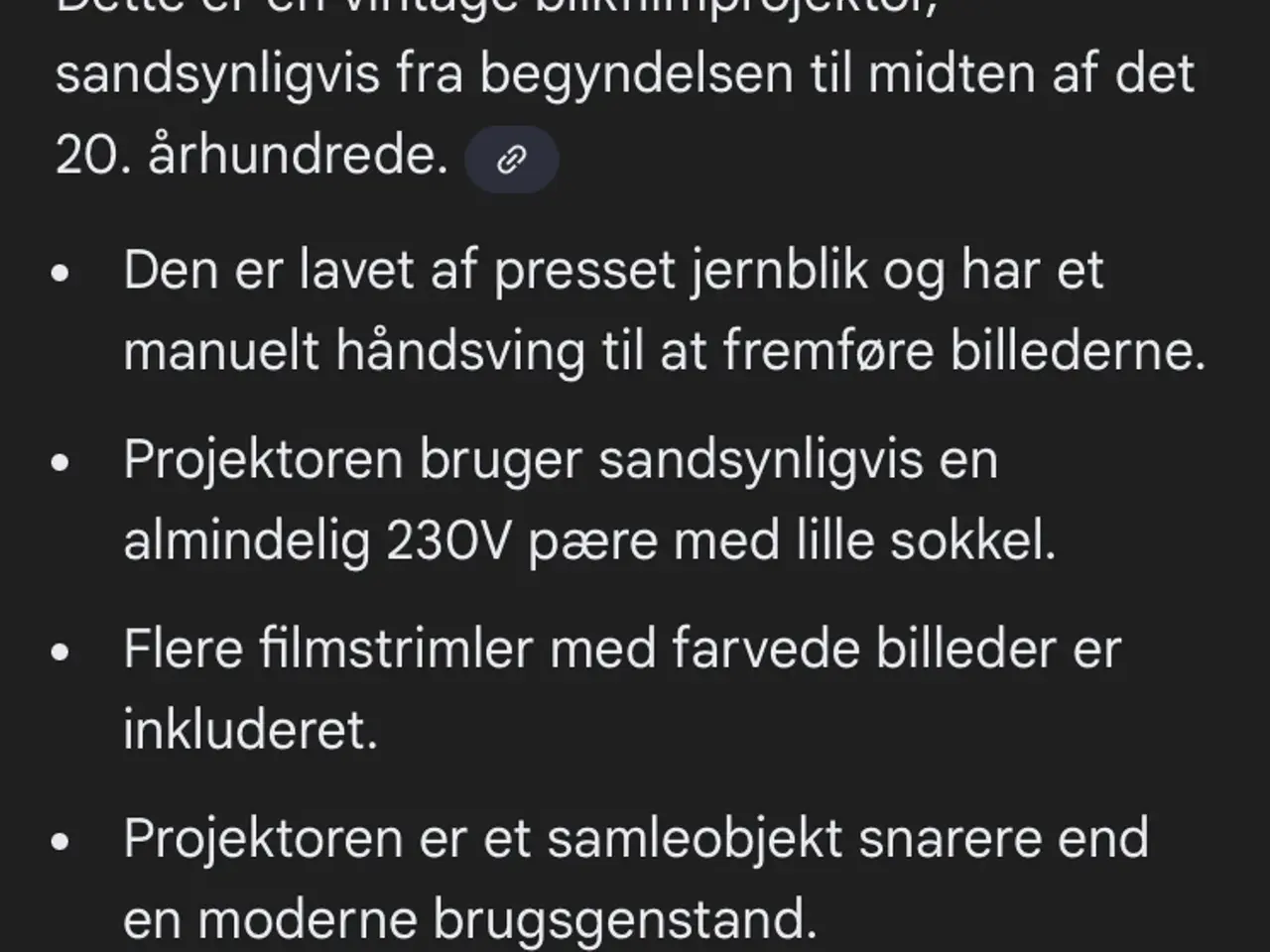 Billede 4 - Gammel blikfilms projektor
