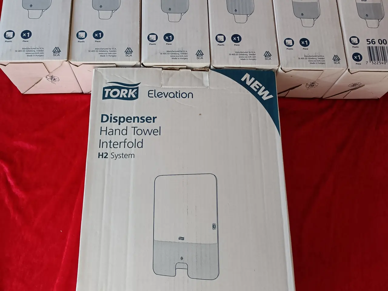 Billede 1 - 6 stk Dispenser Tork Elevation S1 + 1 Towel