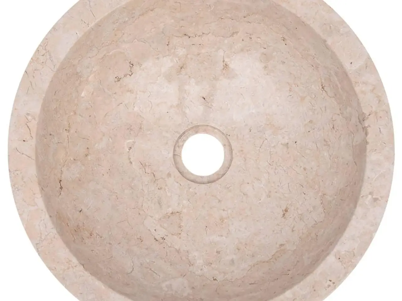 Billede 10 - Håndvask 40 x 12 cm marmor cremefarvet