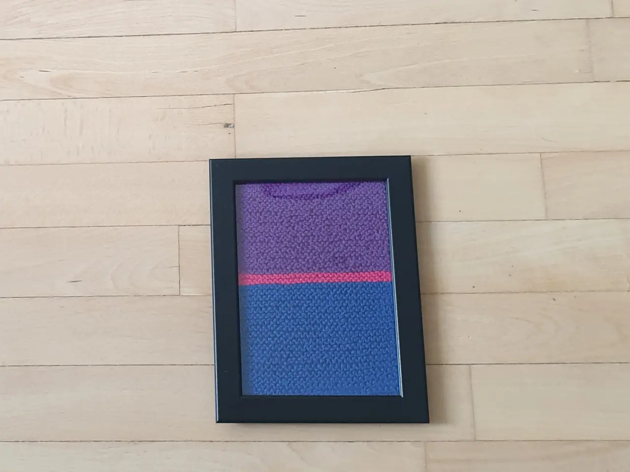 Billede 3 - Strikkede billeder og mini vægstykke SE 4 fotos