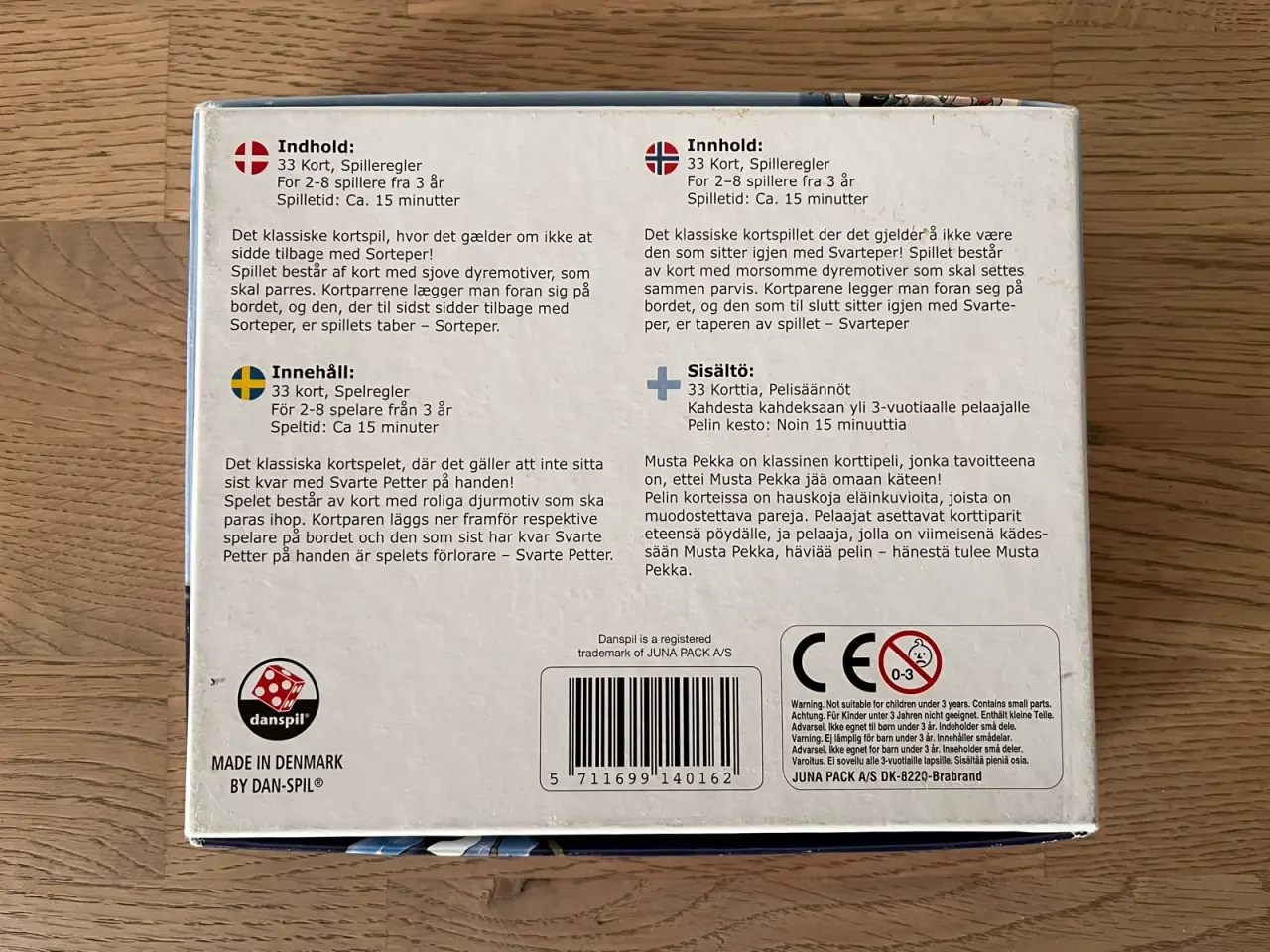 Billede 5 - KOMPLET SPIL: Sorteper incl. spillevejledning