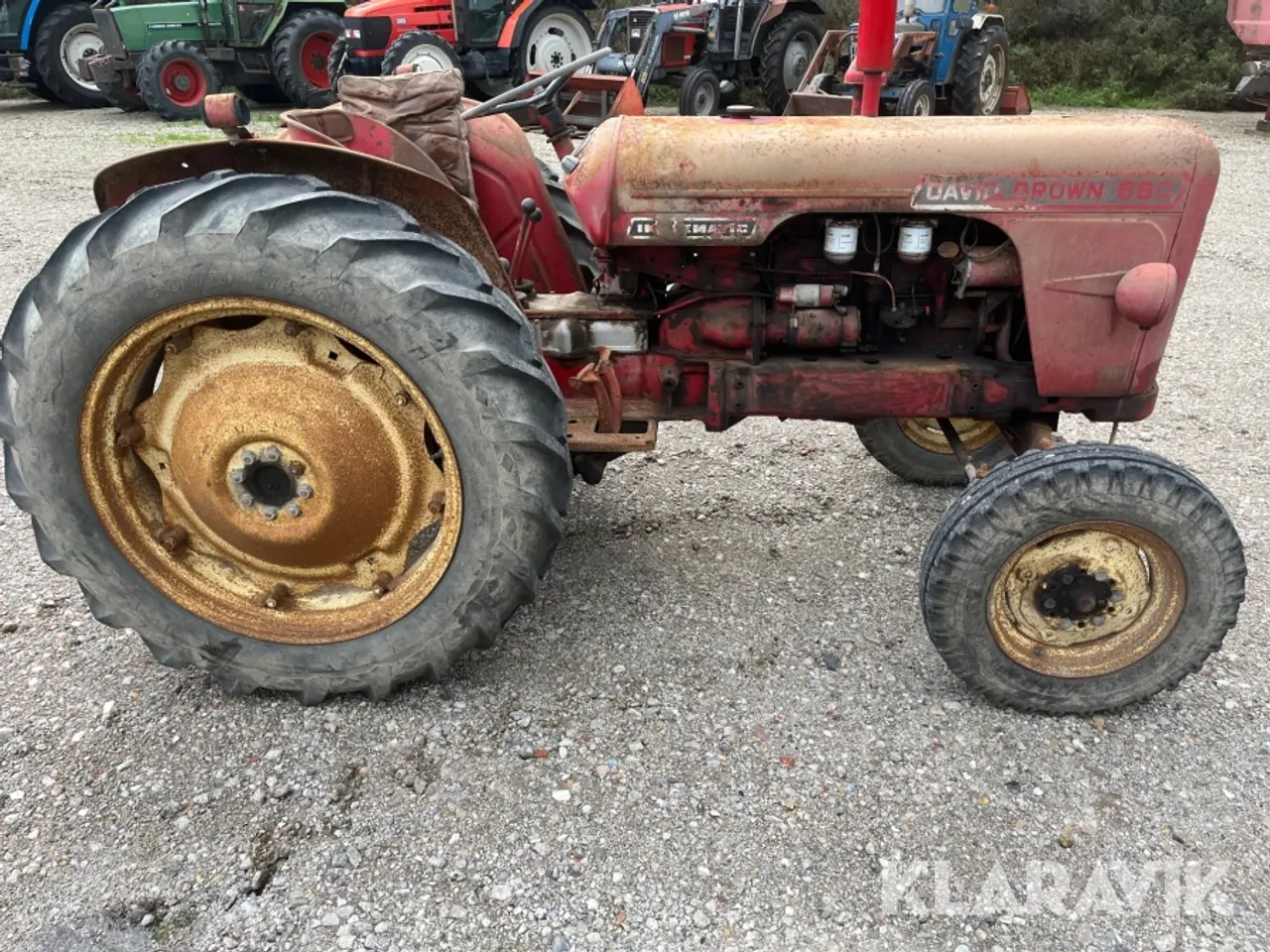 Billede 7 - Traktor David Brown 880/C 4 Cylindret.
