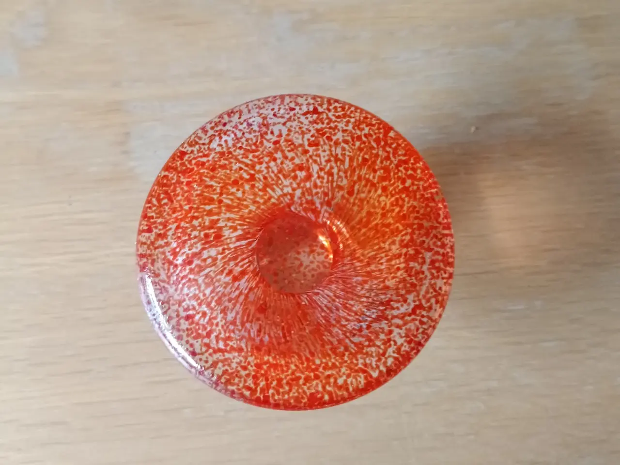 Billede 2 - Orange glas paddehat