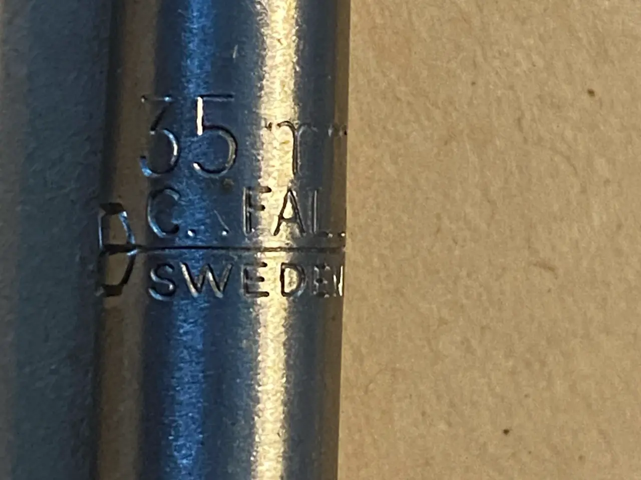 Billede 2 - C.E. FA L Sweden fladbor-sæt til træ, blandede mm