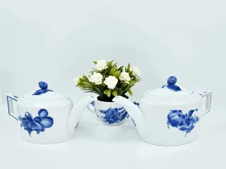 Blå Blomst Flettet Tekande 