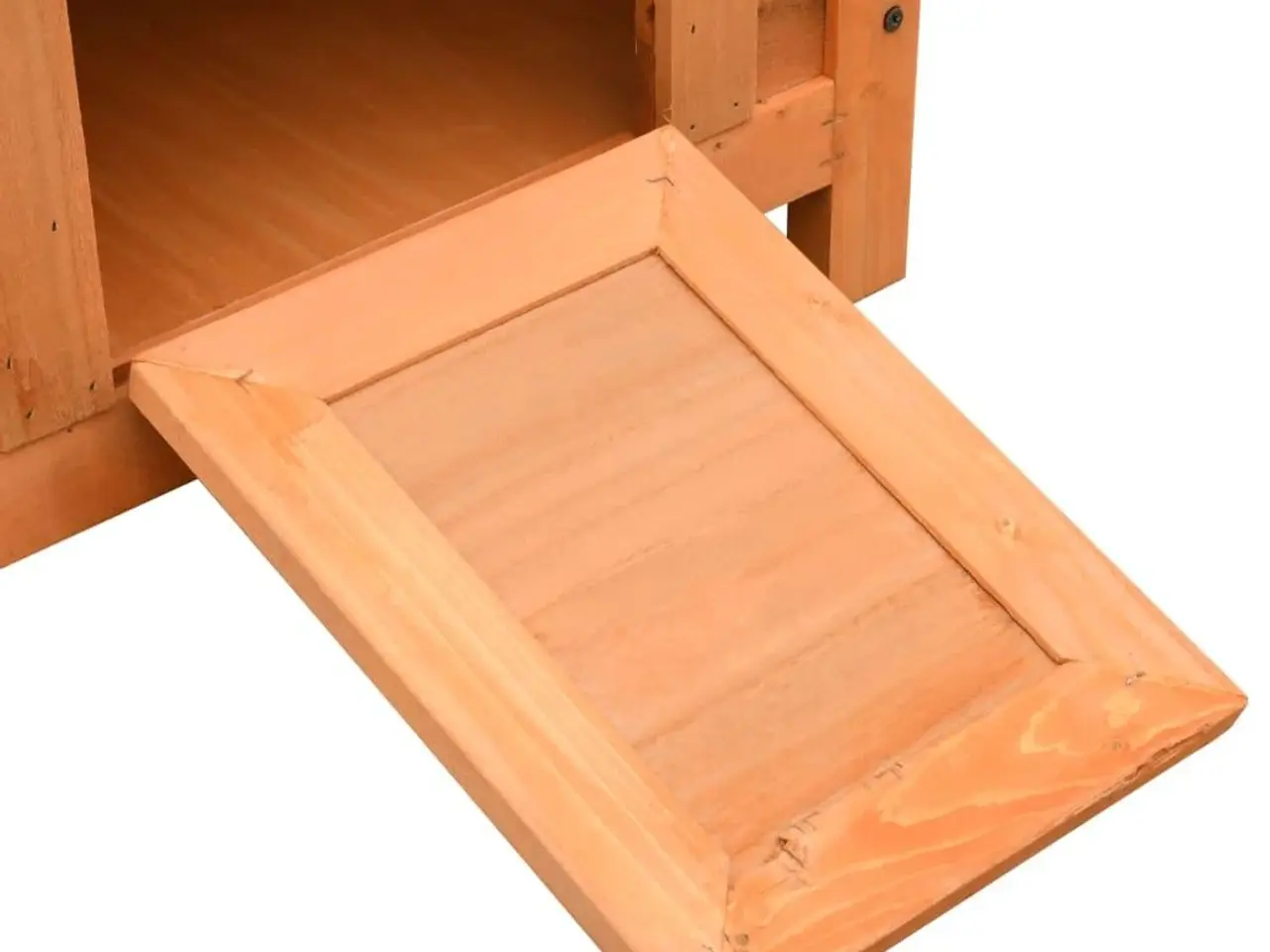 Billede 10 - Udendørs kattehus 50 x 46 x 43,5 cm - brun/grøn
