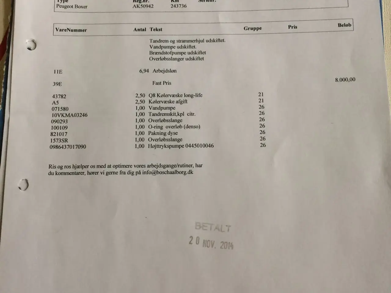 Billede 8 - Boxer 2.0hdi