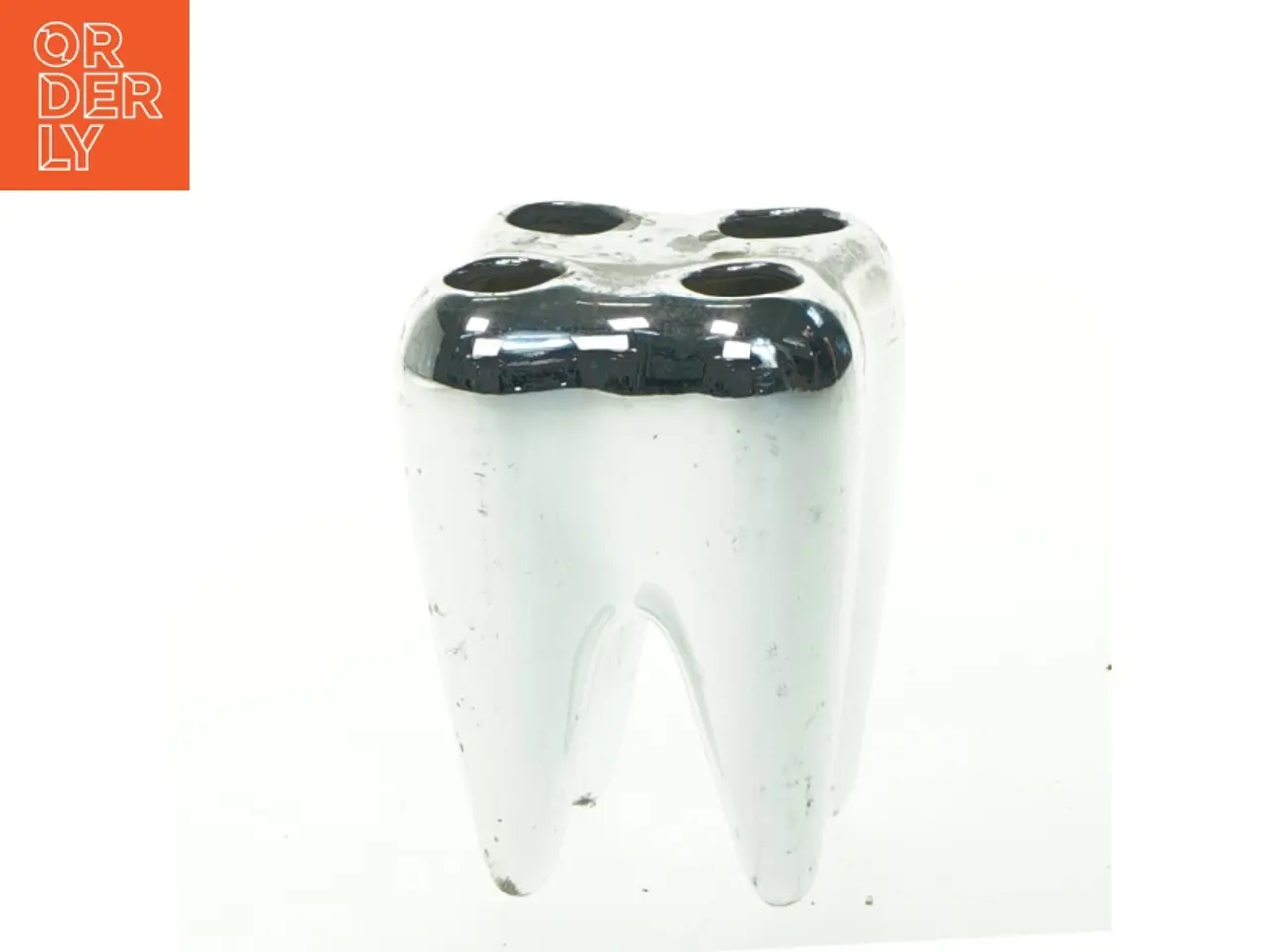 Billede 1 - Tandformet holder (str. 9x6x5,5 cm)