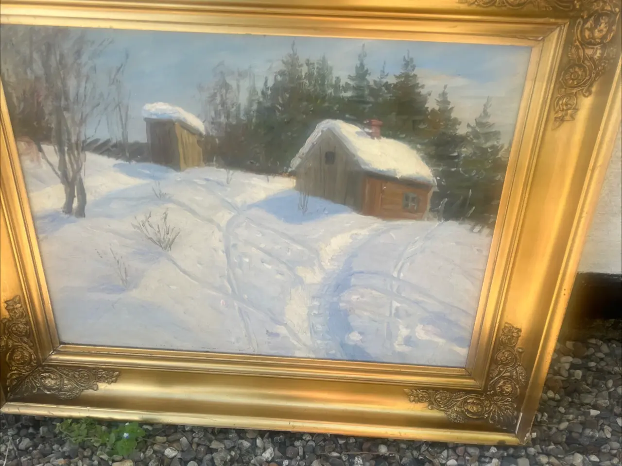 Billede 1 - Vinter maleri